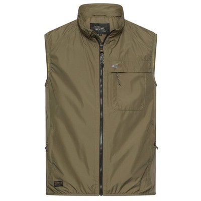 Camel active men's vest regular fit green 7O70 460120 35 deep olive