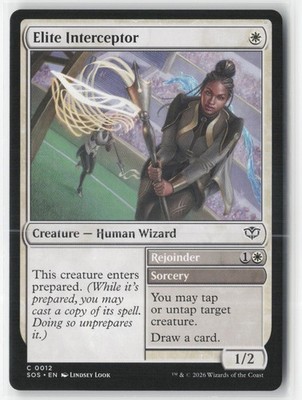 Elite Interceptor 12 Common Secrets of Strixhaven Magic: The Gathering Near Mint