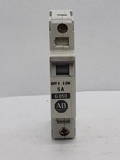 ALLEN BRADLEY 1492-CB1G050 SER B 5A 1 POLE 277V CIRCUIT BREAKER 2WS1-2 