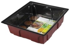 Winhager Anzucht-Gewächshaus Midi 19,5 x 19 x 11 cm + 12 Quelltabs  Anzuchttöpfe