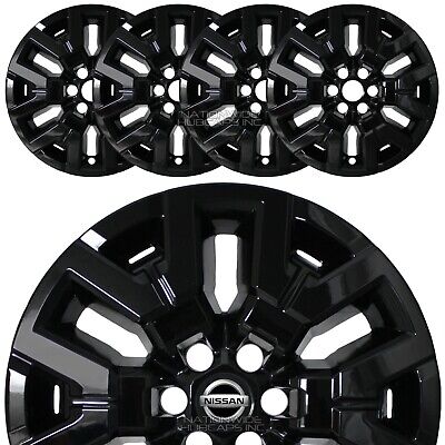 4 fits Nissan Frontier SV 2022-2024 Black 17 4 fits Nissan Frontier SV 2022-2024 Black 17