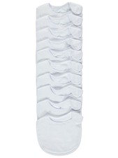 plastic backed dribble bibs