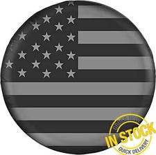 15 American Flag Spare Tire Cover Fit Jeep Wrangler Rv Suv Truck Travel Trailer