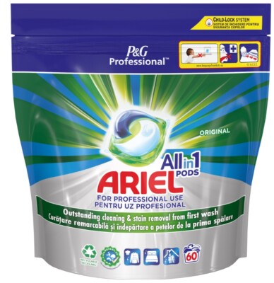 Ariel Professional All-in-1 Waschmittel-Pods Original 60 Kapseln