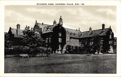 Rutledge Home, Chippewa Falls, WIS. Postcard Unposted