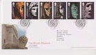 GB ROYAL MAIL FDC FIRST DAY COVER 2003 THE BRITISH MUSEUM STAMPS LONDON PMK