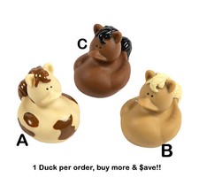 RARE Horse Rubber Duckies Ducks - Choose - Jeep Ducking - FAST US Shipper