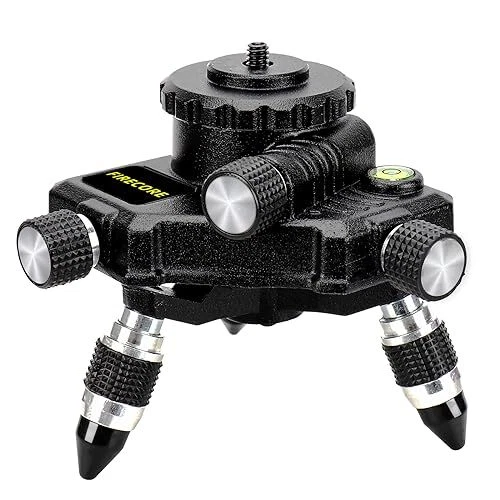 Laser Level Adapter, 360-Degree Rotating Base for Laser Level Tripod