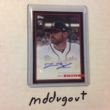 Jesse Biddle #45C-A Braves RC Auto Black 7/10 made Rookie 2018 TOPPS ON-DEMAND