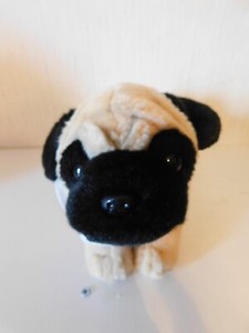 Miyoni by Aurora Plush Dog Black and Tan 12"