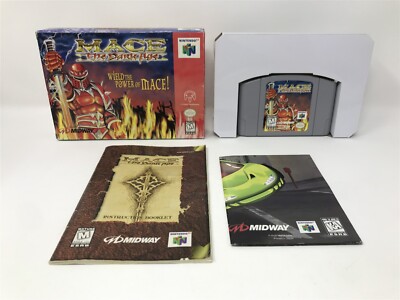 MACE: The Dark Age - Nintendo 64 N64 - Complete In Box CIB with