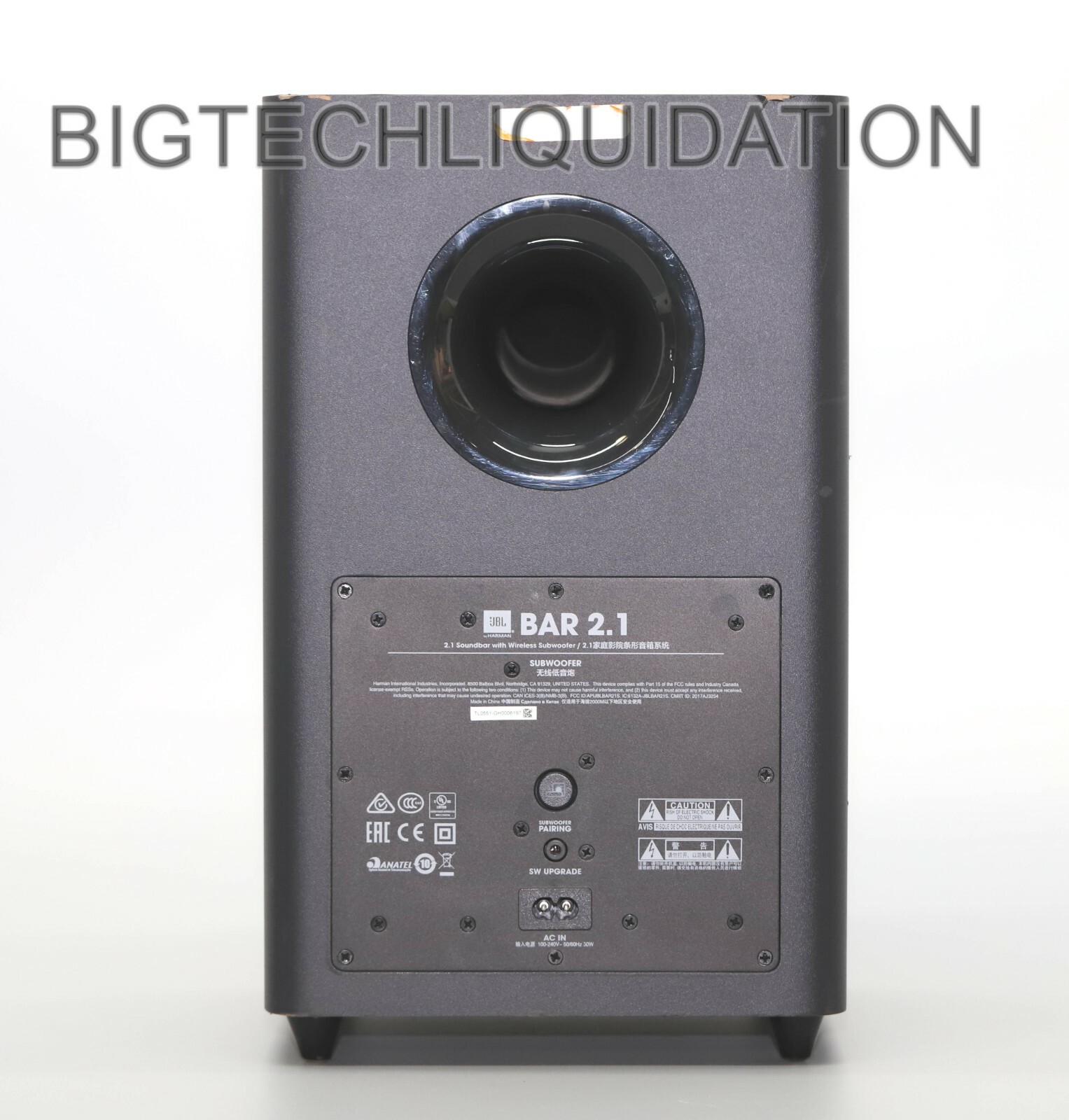 home theater 2.1 26w rms soundbar bluetooth jbl