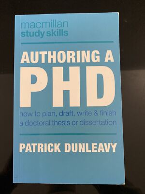 Authoring A PHD by Patrick Dunleavy 