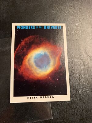 Wotu Wonders Of The Universe Card￼ 2013 upper deck￼ WT-B6 helix nebula￼