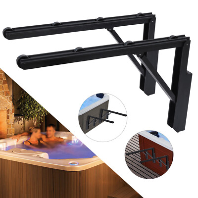 2* Tub Cover Roller Racks Hot Tub Cover Lifter Removal System/Spa Cover Roller