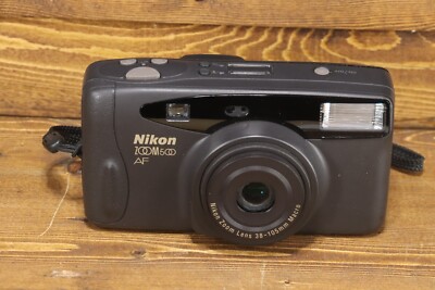 Nikon ZOOM 500 AF 35mm Compact Film Camera, w/Case, New Battery