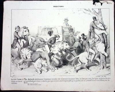 Lithographie Die Mode Dezember Dezember 1840 Vorhersagen Imp D'Aubert