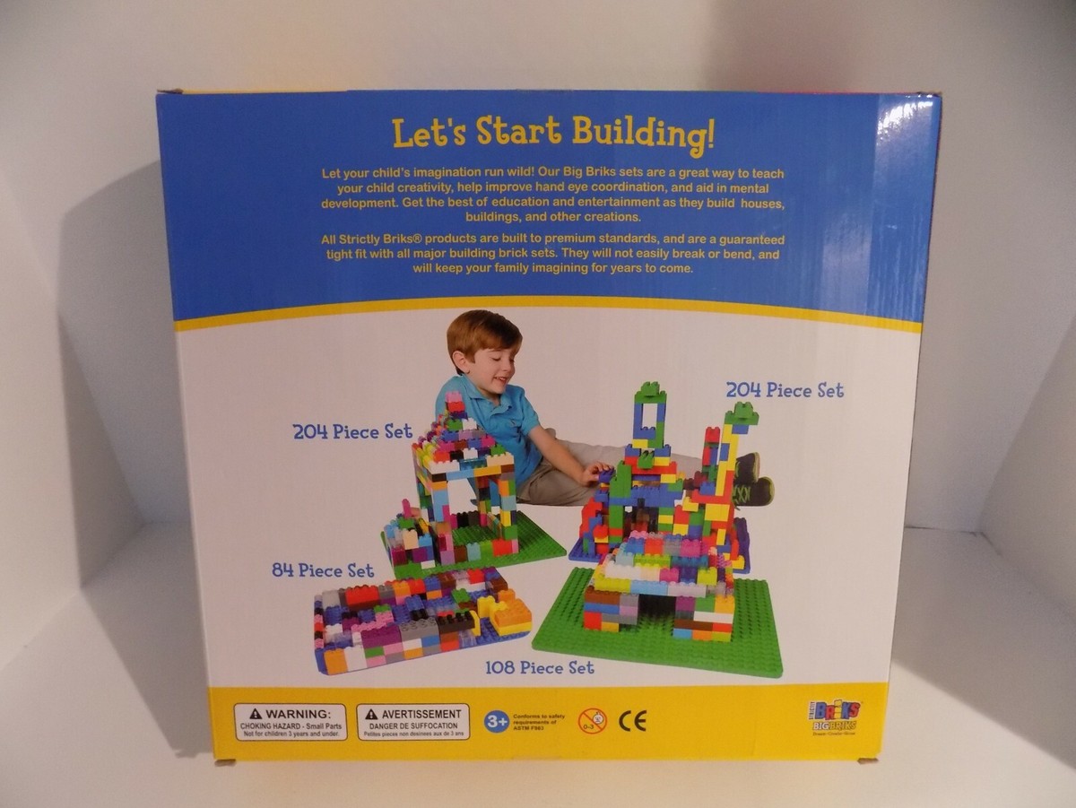 Strictly Briks Set da 12 basi per costruzioni - compatibili con tutte