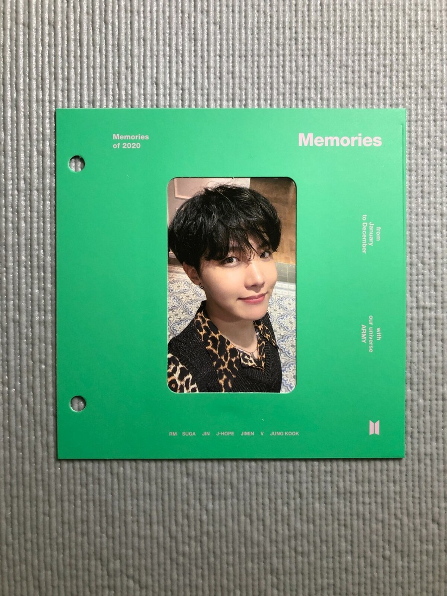 BTS Memories Of 2020 BLU RAY Official PhotoCard Photo Card