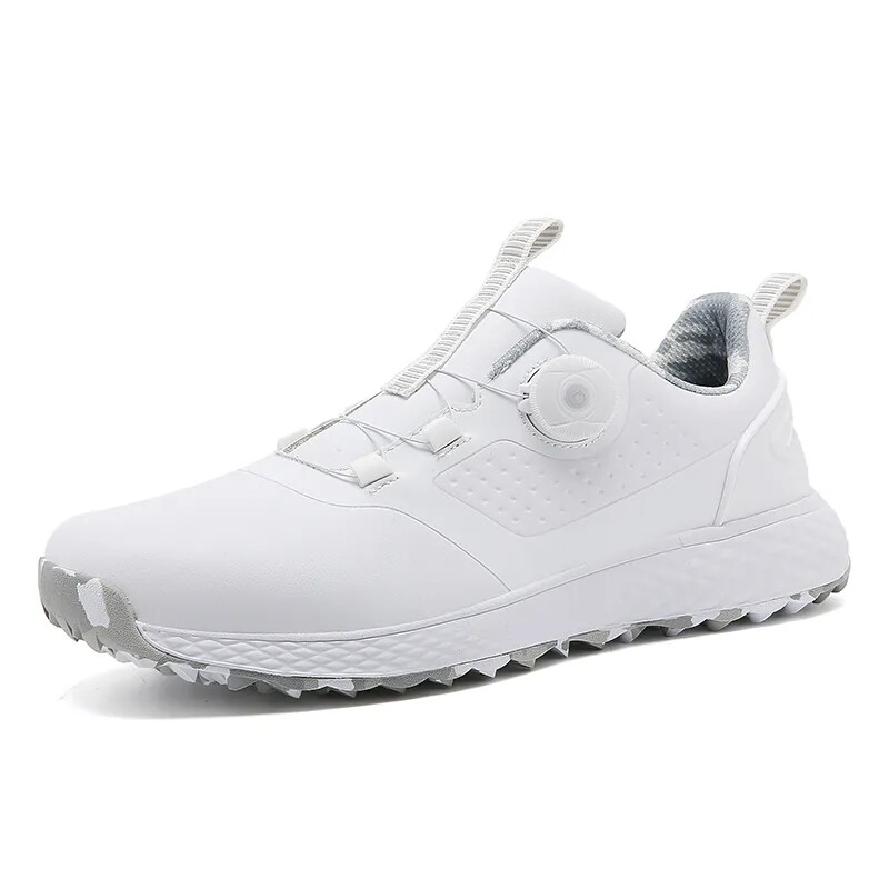 Waterproof Golf Shoes Mens Women Light Weight Swivel Buckle