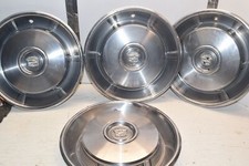 4x 1966 67 Cadillac Fleetwood Deville Oem 16 Wheel Hubcaps - 67