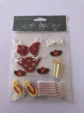 jolees boutique Scrapbooking stickers “Beach Bikini”