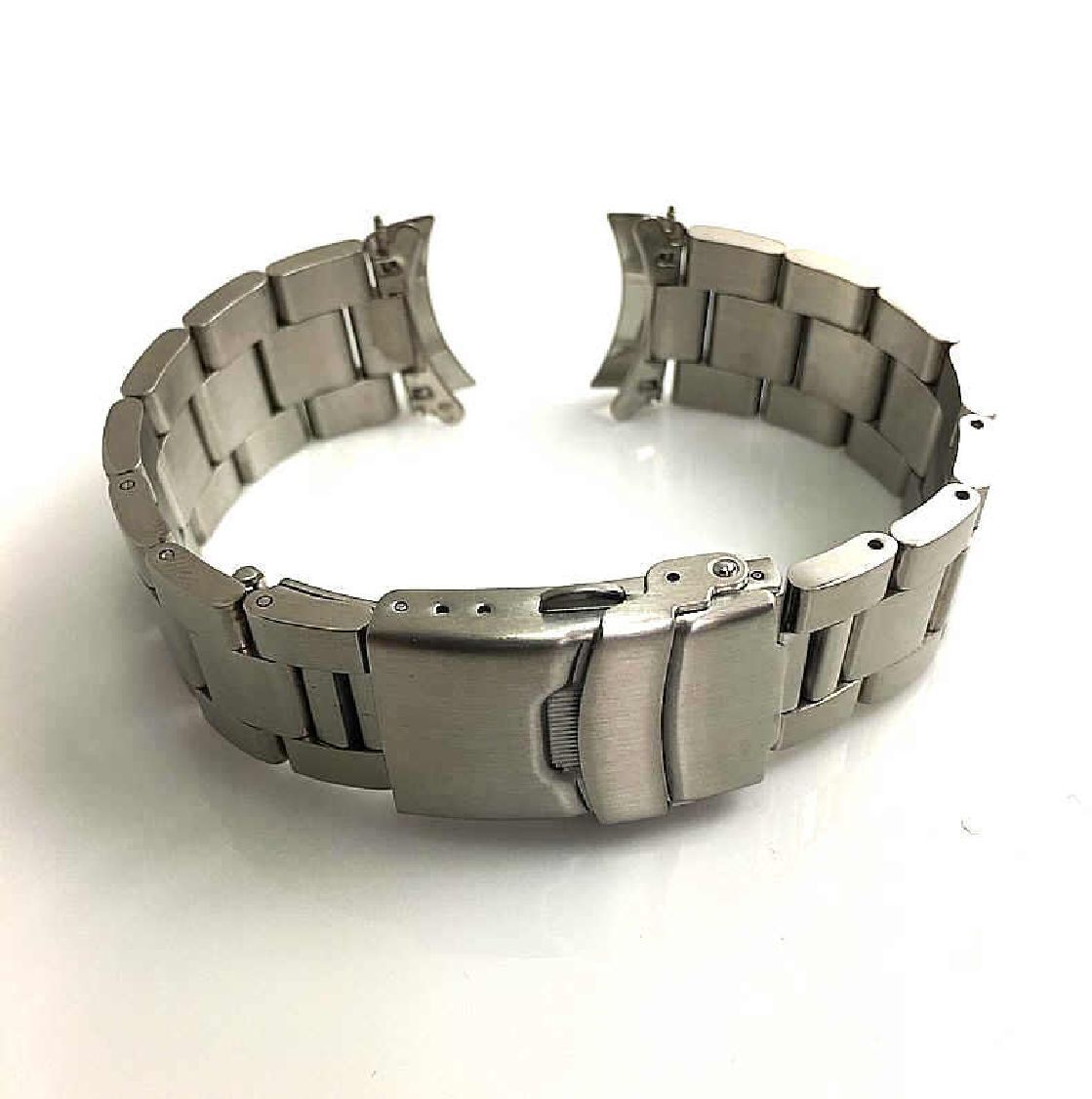 Pack of 2 Steel and Leather Replacement Watch Band Fits Invicta