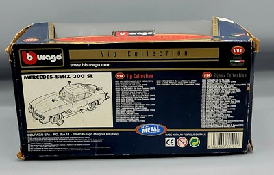1954 Mercedes-Benz 300 SL Cod. 0522 Die-Cast Metal 1/24 scale