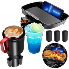 Cup Holder Tray for Car 360  Rotating Car Tray Car Food Table Tray for Eating...