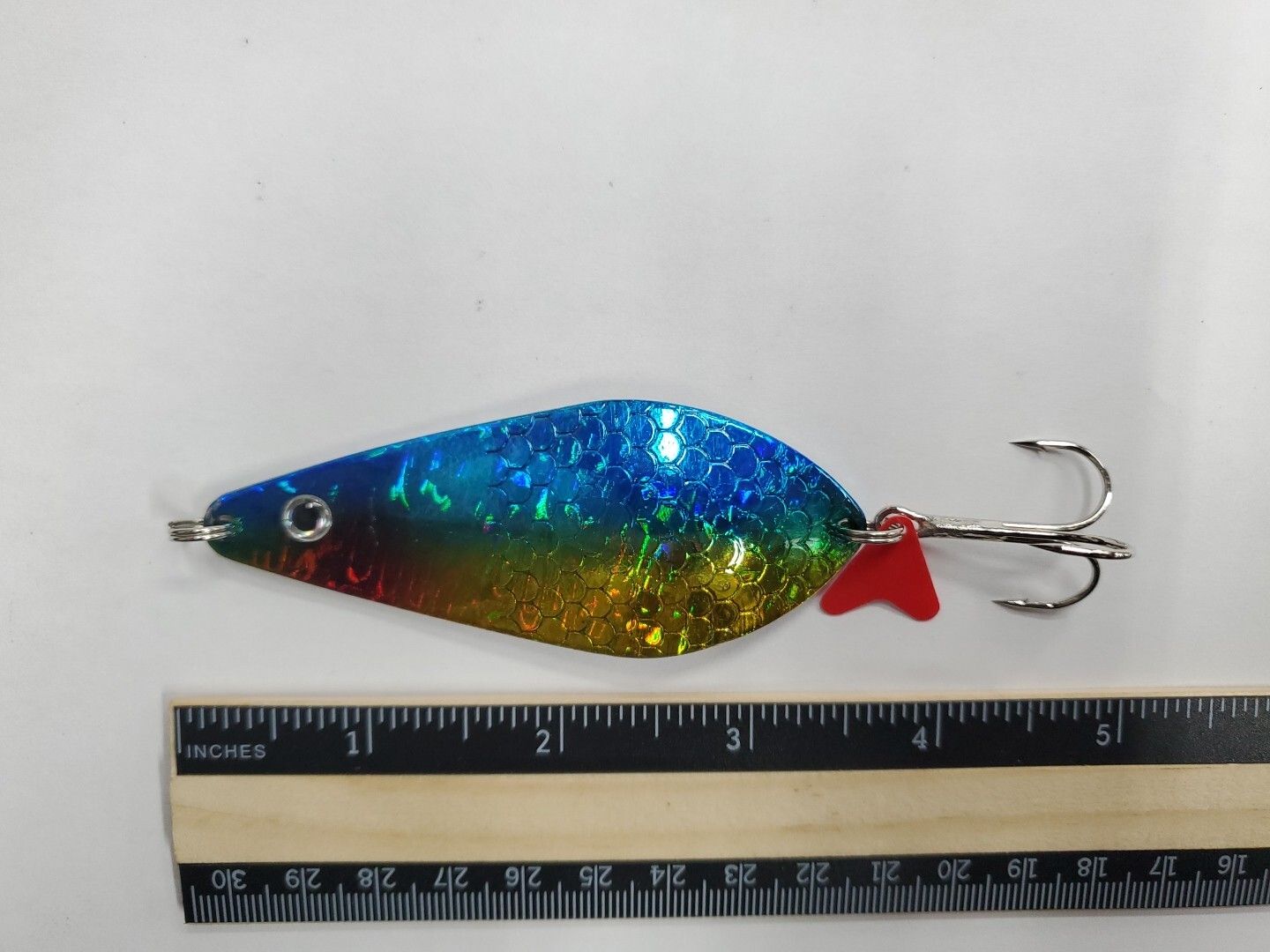 Lot of 40 Flash Spoons 1.5 oz. - Ultra Prism - Salwater/Freshwater - 4" - Image 4