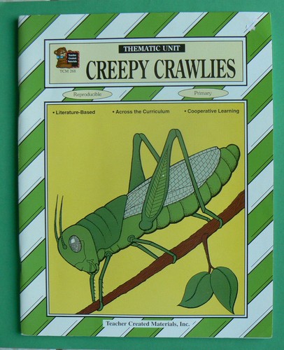 tcm thematic unit: creepy crawlies,primary,literature-based