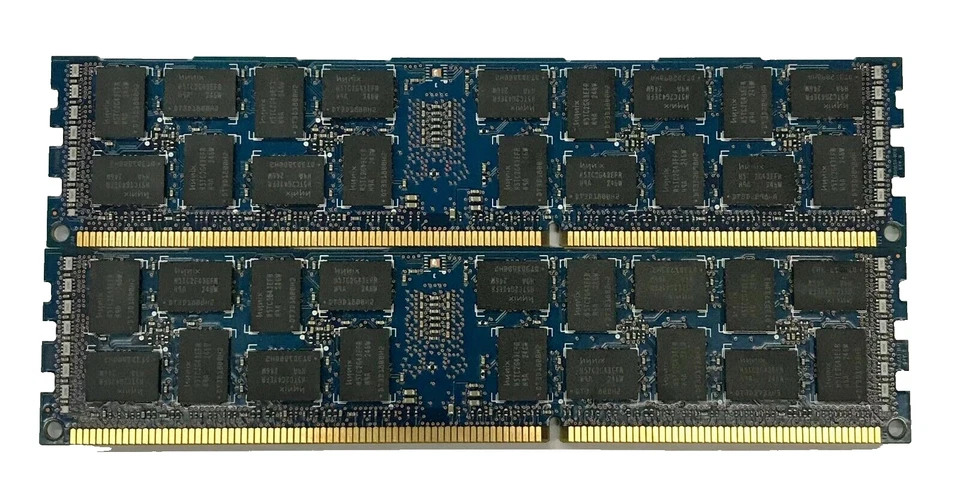 Hynix 16GB RAM (2x8GB) PC3L-10600R DDR3-1333 SERVER SDRAM HMT31GR7EFR4A-H9 - Image 3 of 3