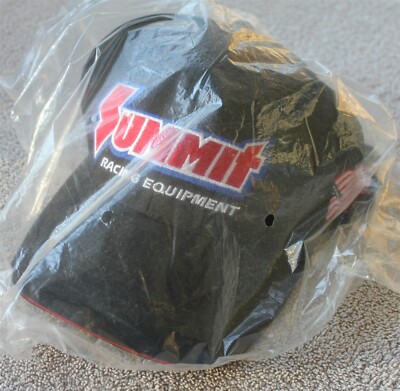 Summit Racing Cap Summit Racing Equipment Black Baseball Cap Hat 100% Cotton One Size ...
