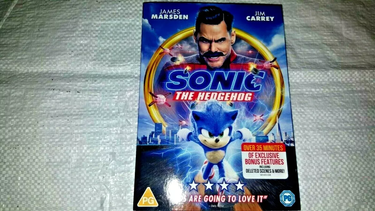  Sonic The Hedgehog (DVD) [2020] : Movies & TV