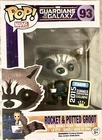 Rocket & Potted Groot Marvel Guardians Of The Galaxy Funko POP 93 Bobble Head