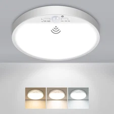 Motion Sensor Light Indoor Hardwired PIR, 3000K/4000K/6500K LED Closet Lights Mo