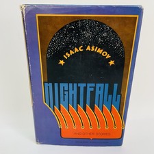 Isaac Asimov Nightfall & Other Stories Double Day Sci-fi 1969 BCE Anthology SFF