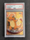 Pokémon TOPPS CHROME CHARMANDER 2000 POKEMON T.V. #4 PSA 10