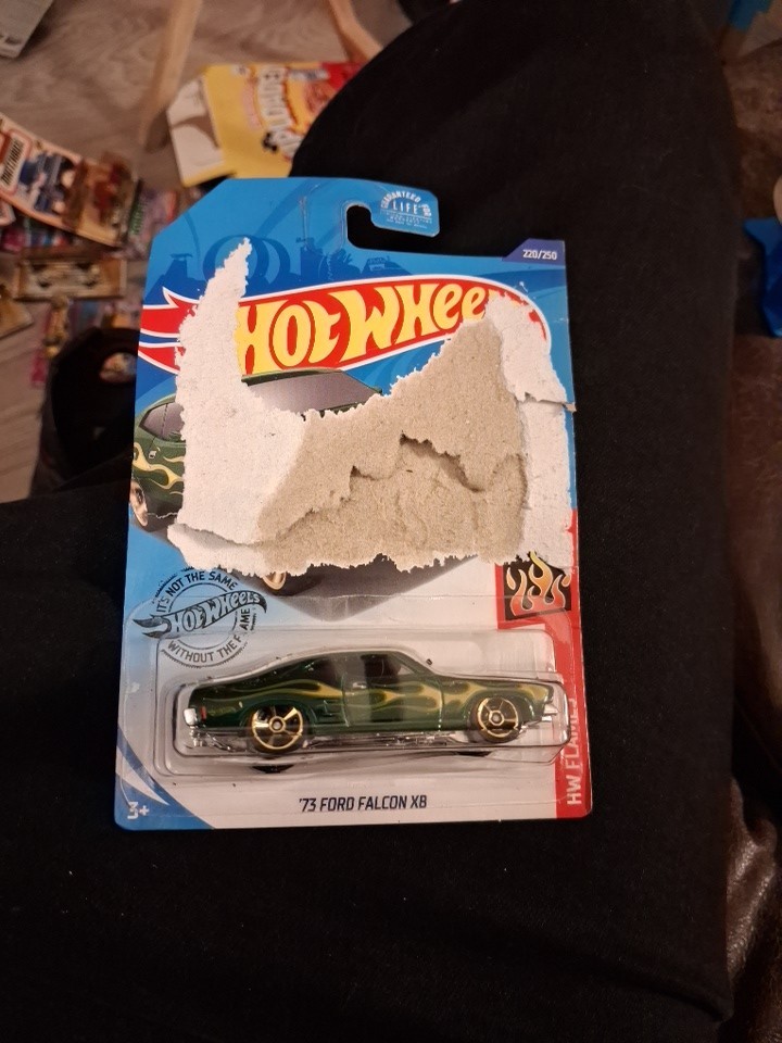 1 2020 Hot Wheels HW Flames Green ‘73 Ford Falcon XB