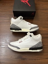 Nike Air Jordan 3 Retro White Cement Reimagined GS Size 6.5Y DM0967-100 New