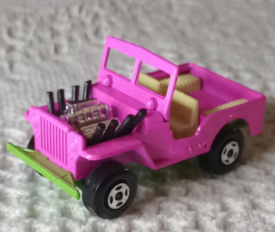 Matchbox Superfast #2 1971 Jeep Hot Rod Vintage LESNEY England Original Box Mint - Image 3 of 4