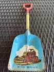 Ohio Art Big Boss Tractor Tin Litho Metal Sand Beach Shovel 14"