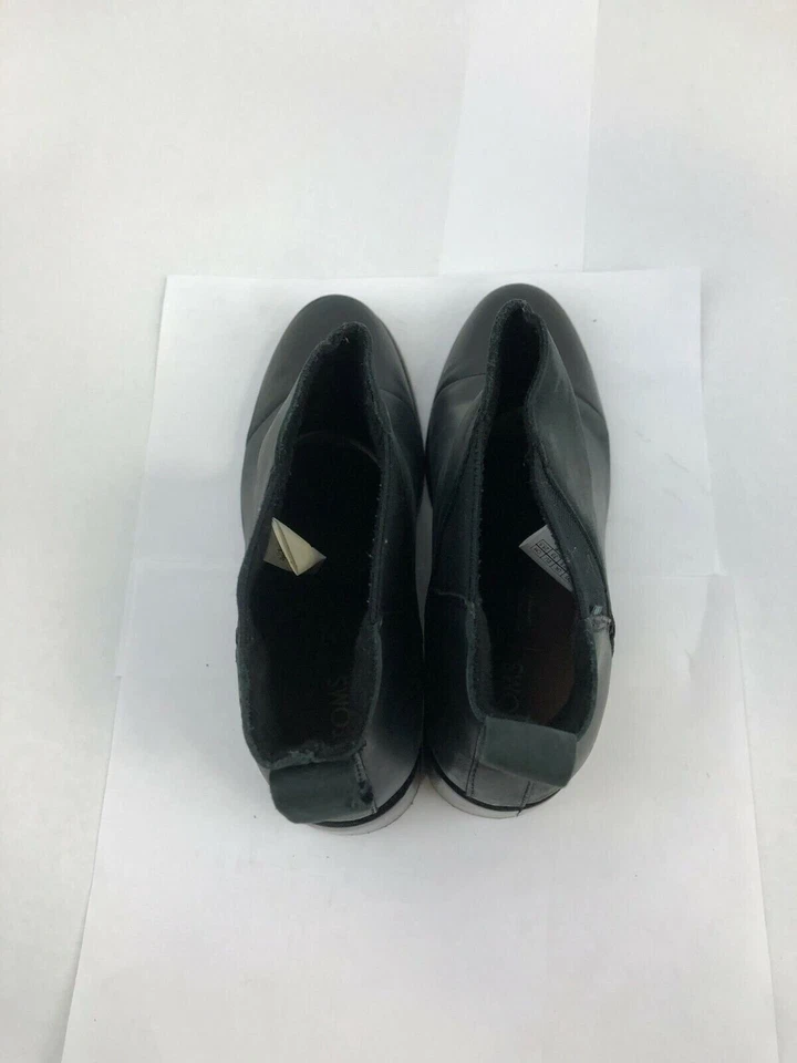 TOMS MUJER ESME BOTÍN PUNTERA REDONDA NEGRO Talla 8.5 US Foto 4 de 4