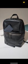 Zaino Piquadro Nero In Pelle