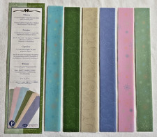 CREATIVE MEMORIES 12 GREAT LENGTH STRIPS VELLUM PAPER WHIMSY NIP