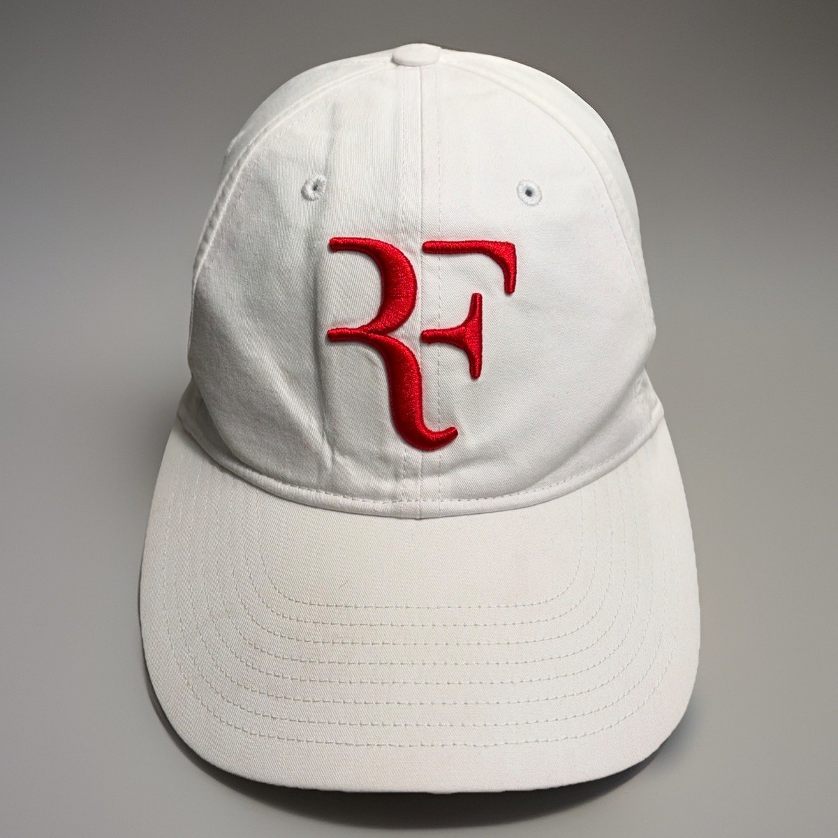 RFロゴ ホワイトキャップ FEDERER 新品未使用タグ無し Uniqlo RF Cap White with Red - Roger Federer Hat GUC Rare | eBay