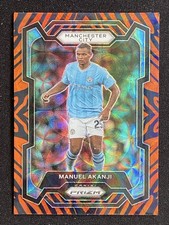 Manuel Akanji 2023-24 Panini Prizm Premier League Choice Tiger Stripe #17