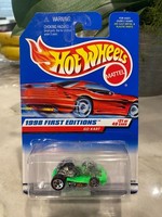 1998 Hot Wheels #651 First Editions Go Kart GrüN Mit Chrome 5 Sp-Front Mw 21/40