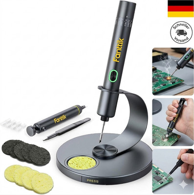 Fanttik T1 Max Präzisions Lötkolben Set, 7 Sek. schnelles Aufheizen，6 Temperatur