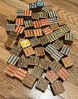 51 Antique Hi-Lo Interlocking Blocks Halsam Toy Company Made 1940s-1960s. USA — photo 5